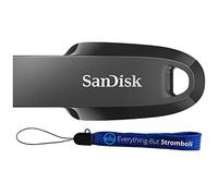 SanDisk - Clé USB 3.2 Gen 1 USB-A haute performance pour ordinateurs, ordinateurs portables, bureau 100 Mo/s (SDCZ550-032G-G46) avec 1 cordon Everything But Stromboli 32 Go