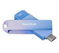 SanDisk Creator Phone Drive 256 Go Clé USB pour iPhone/iPad, PC, Mac (2-en-1 iPhone stockage, Lightning & USB Type-C Connecteur, Sauvegarde automatique, Inclut 3 mois d’Adobe Lightroom, métal robuste)
