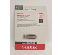 SANDISK - Clé USB Ultra Flair 128 Go Flash Drive Jusqu'à 150 Mo/s, USB 3.0