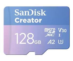 SanDisk Creator 128 Go MicroSDXC UHS-I Classe 10