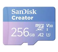 SanDisk Creator 256 Go MicroSDXC UHS-I Classe 10