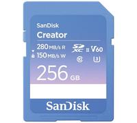 SanDisk Carte SD Creator 256 Go UHS-II V60 SDXC