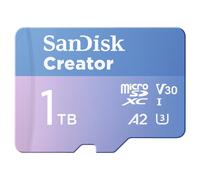 SanDisk Creator microSDXC UHS-I + SD adapter 128 GB (For Smartphones, Cam (XBOX)