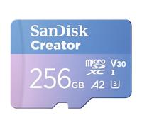 SanDisk Carte microSD Creator Extreme 256 Go UHS-I 190 Mo/s Classe 10