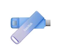 SanDisk Creator Phone Drive 128Go USB Type-C/Lightning 3.2 Gen 1 Bleu/Lilas, Compatible iOS 13+, Android OS 8+, Windows 10+, macOS 12+