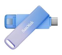 SanDisk Creator Phone Drive 256 Go Clé USB pour iPhone/iPad, PC, Mac (2-en-1 iPhone stockage, Lightning & USB Type-C Connecteur, Sauvegarde automatique, Inclut 3 mois d’Adobe Lightroom, métal robuste)
