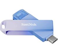 SanDisk Creator Phone Drive Clé USB au détail 128 GB bleu, lilas-violet SDIXD0N-128G-GN6TP USB-C® (USB 3.2 Gen 1), Apple Lightning