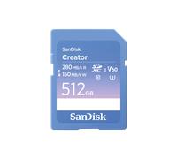 SanDisk Creator SD UHS-II Card - 512GB - SDSDXEP-512G-GNCIS