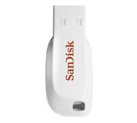 SanDisk Cruzer Blade, 16 Go, USB Type-A, 2.0, Sans capuchon, 2,5 g, Blanc SDCZ50C-016G-B35W