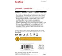 SanDisk Cruzer Blade/16GB/USB 2.0/USB-A/Bílá