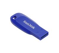 SanDisk Cruzer Blade 32 Go USB 2.0 Type-A Bleu - Flash Drive 32GB, dimensions 17.6x41.5x7.4mm, poids 2.5g, format sans capuchon