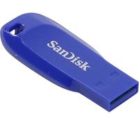 SanDisk Clé USB 2.0 64 Go Cruzer Blade USB 2.0 Flash Drive - Electric Blue