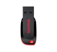 SanDisk Cruzer Blade - Clé USB - 16 Go - USB 2.0 - bleu électrique