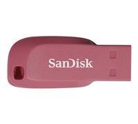 SanDisk SDCZ50C-032G-B35PE 32 GB Cruzer Blade USB 2.0 Flash Drive - Electric Pink