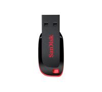 SanDisk Cruzer Blade - Clé USB - 64 Go - USB 2.0 - bleu électrique