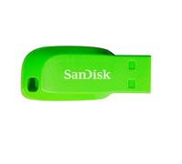 SanDisk Clé USB Cruzer Blade 16 Go USB 2.0 Vert électrique