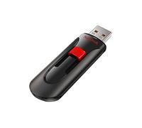 SanDisk Cruzer Glide 64 GB USB Flash Drive USB 2.0, Black & Red