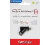 SANDISK Disque USB double Go Ultra 256 Go, USB-C et USB 3.1