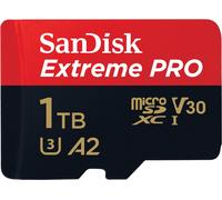 SanDisk Extreme - 1000 Go - MicroSD - classe 10 - UHS-I - 170 Mo/s - 90 Mo/s