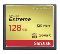 SanDisk Extreme 128 GB UDMA7 CompactFlash Card - Black/Gold