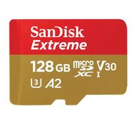 SanDisk Extreme 128Go microSDXC 190Mo/s UHS-I | ✅Livraison gratuite à partir de 100 €