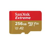 SanDisk Carte mémoire flash Extreme – 256 Go A2 V30 U3 Class10 – microSDXC UHS‑I