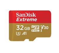 Carte mémoire SD micro SANDISK micro SDHC Extrême M Mobile UHS-I A1 V30 Classe 10 (100Mo/s 667x) 32 GB