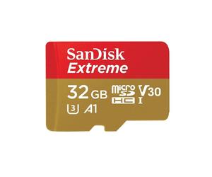 SanDisk Extreme 32 Go MicroSDXC UHS-I Classe 10