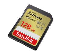 SanDisk Extreme Carte SDXC 128 GB Class 10 UHS-I résistance aux chocs, étanche