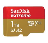 SanDisk Carte mémoire flash Extreme - 1 To - Class10 - V30 - UHS-I U3