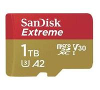 SanDisk Carte mémoire flash Extreme - 1 To - Class10 - V30 - UHS-I U3