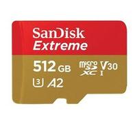 Sandisk MicroSDXC Extreme 512GB 190MB/s U3 V30 A2