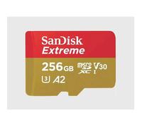 Carte mémoire SanDisk Extreme microSDXC UHS-I 256 Go + adaptateur