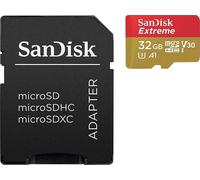SanDisk Extreme - Carte mémoire flash - 32 Go - A1 / Video Class V30 / UHS-I U3 / Class10 - microSDHC UHS-I G