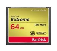 SanDisk Carte CompactFlash Extreme – 120Mb/S lecture, 85Mb/S écriture – 64Gb