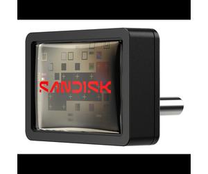 SanDisk Extreme Fit 1To USB Type-C 3.2 Gen 1, Vitesse Lecture 400Mo/s, Dimensions 18.5x15.7x13.6mm, Poids 3g, Température Opération 0-45°C