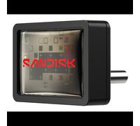 SanDisk Extreme Fit 512Go USB Type-C 3.2 Gen 1, Vitesse 400Mo/s, Dimensions 18.5x15.7x13.6mm, Noir, Référence SDCZ530-512G-G46