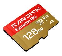 Sandisk Extreme GO 128Go 128g TF Micro SD SDXC 5K 4K R 240 Mo/s, W 120 Mo/s A2, U3, V30 Android, caméra d'action et jeux