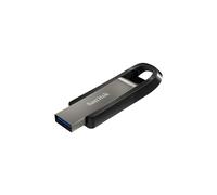 SanDisk Extreme Go 256 Go USB 3.2 Gen 1 Type-A, Acier Inoxydable, Lecture 400 Mo/s, Ecriture 240 Mo/s, Chiffrement AES 128-bit