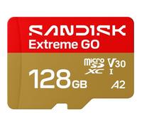 Sandisk Extreme GO Micro SD SDXC 128Go 128g TF carte UHD 5K 4K R 240 Mo/s, W 120 Mo/s A2, U3, V30 Android, caméra d'action et jeux