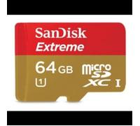 SanDisk Extreme 64 Go MicroSDXC UHS-I Classe 3