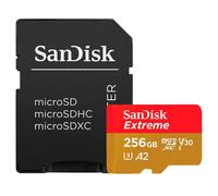 Sandisk Extreme PLUS microSDXC UHS-I - 256Go + Adapt SD