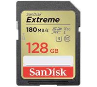 SanDisk Extreme PLUS Carte SDXC 128 GB UHS-I résistance aux chocs, étanche