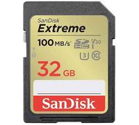 SanDisk Extreme PLUS Carte SDXC 32 GB UHS-I résistance aux chocs, étanche