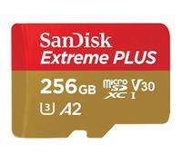 Sandisk extreme plus - carte mémoire flash - 256 go - microsdxc uhs-i