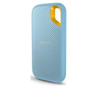 SanDisk Extreme Portable V2 - SSD - chiffré - 4 To - externe (portable) - USB 3.2 Gen 2 (USB-C connecteur) - AES 256 bits - bleu ciel