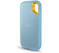 SanDisk Extreme Portable V2 - SSD - chiffré - 4 To - externe (portable) - USB 3.2 Gen 2 (USB-C connecteur) - AES 256 bits - bleu ciel Bleu, Bleu ciel G