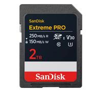 SanDisk Carte mémoire SDXC Extreme PRO 2 To V30 UHS-I U3 Class 10