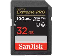 Carte mémoire SD SanDisk Extreme Pro SDHC UHS-I U3 Class10 32 Go