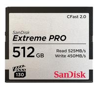 SanDisk Carte mémoire Extreme Pro CompactFlash CFast 2.0 512 Go VPG-130